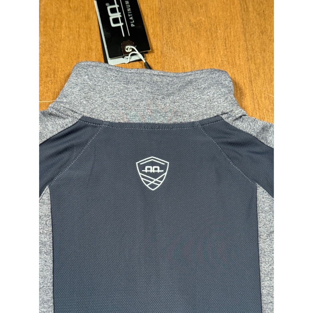 Horsewear Ireland AA Platinum Como Exercise Top Women's M Blue Mel 1/4 Zip (NWT) - Picture 6 of 8